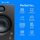 PreSonus Eris 5BT 100W 5.25" Active Media Reference Monitors with Bluetooth (Pair) - electronicsexpo.com - Powered + PA Speakers