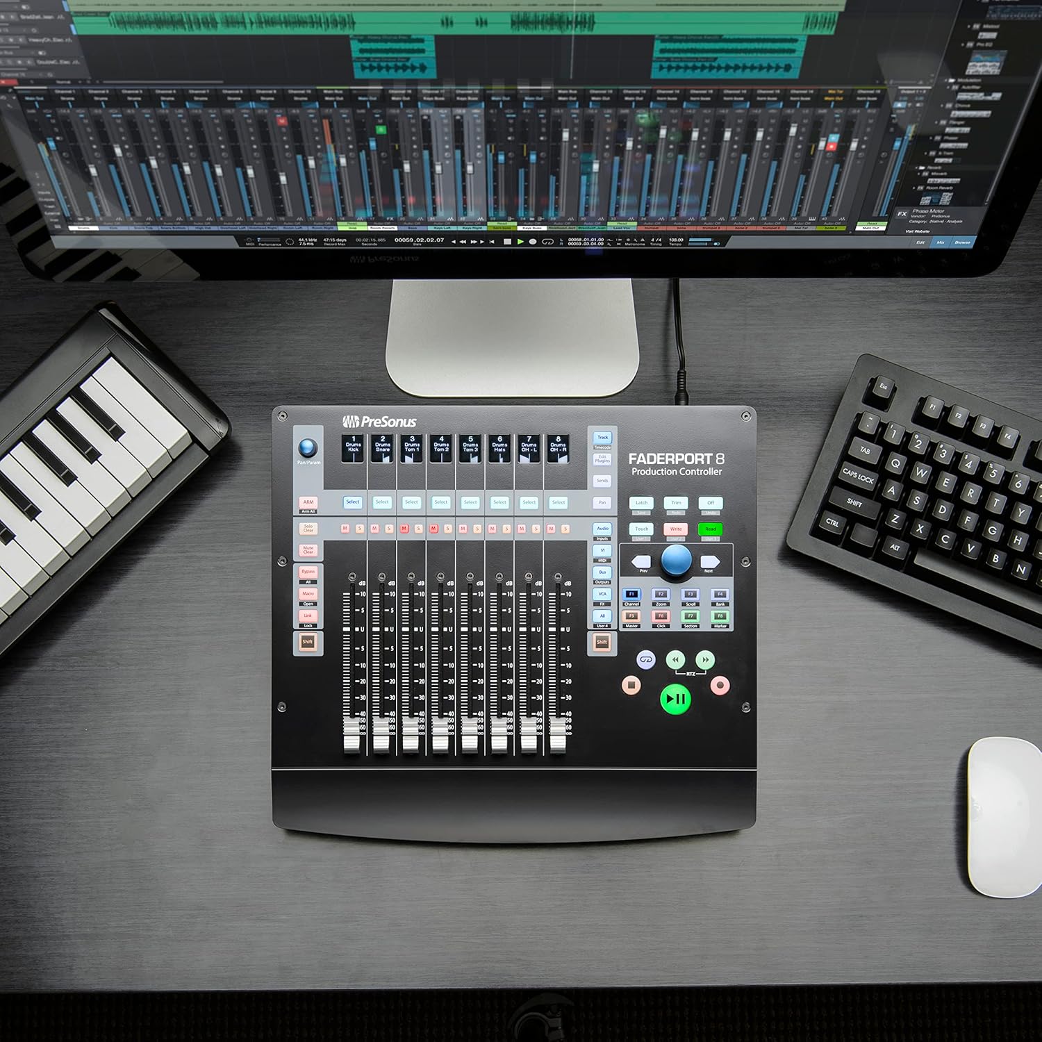 Produced Controller Presonus Faderport8 FADERPORT 8 8-Channel Mix Production Controller