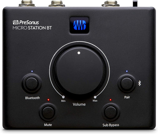 PreSonus MicroStation BT 2.1 Monitor Controller with Bluetooth Connectivity - electronicsexpo.com - Controllers