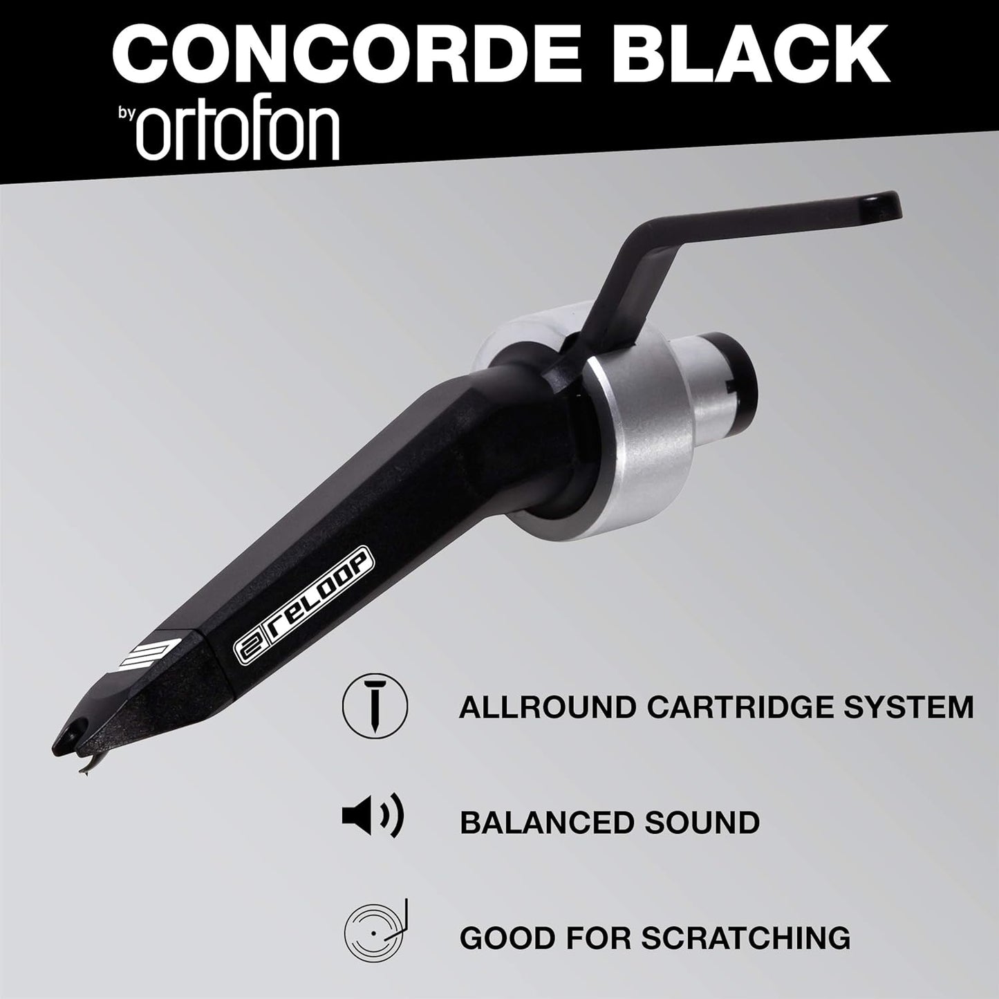 Reloop Concorde Replacement Stylus (Black) - electronicsexpo.com - Turntables + Cartridges