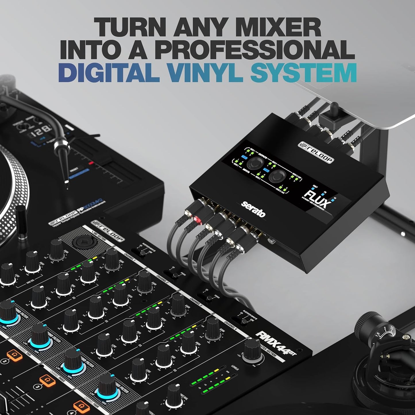 Reloop Flux 3 - Channel 6x6 DVS Interface for Serato DJ Pro - electronicsexpo.com - Studio + Recording