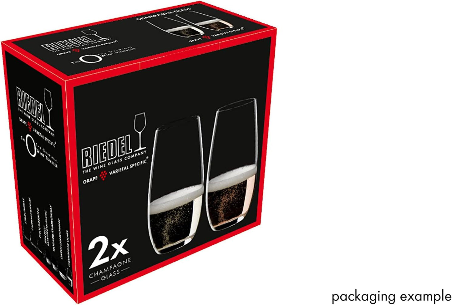 Riedel O Wine Tumbler Champagne Glass (Set of 2) - electronicsexpo.com - Glassware
