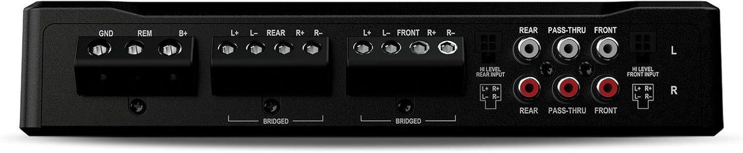 Rockford Fosgate R2 - 500X4 Prime 500 - Watt 4 - Channel Amplifier - electronicsexpo.com - Car Amplifiers + Equalizers