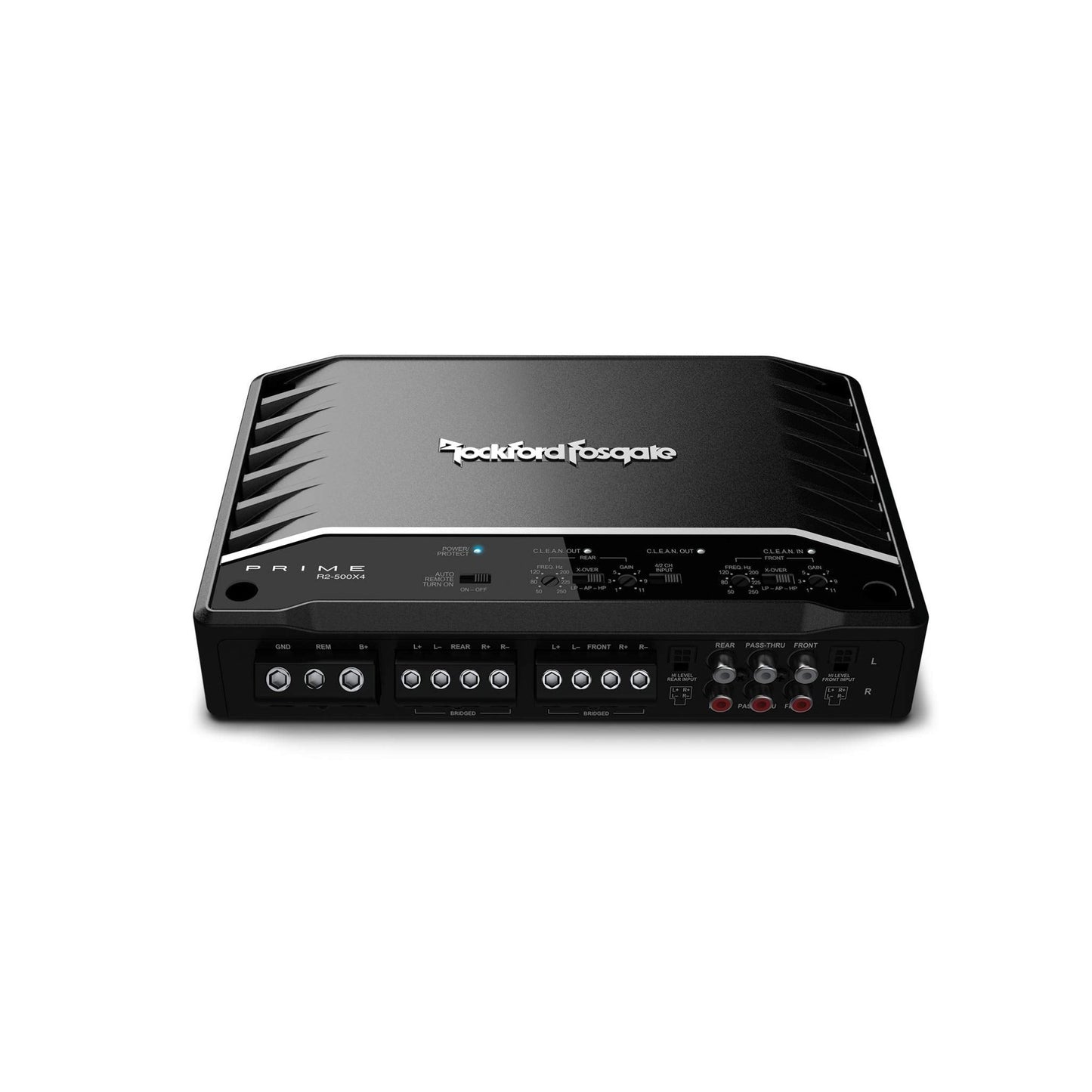 Rockford Fosgate R2 - 500X4 Prime 500 - Watt 4 - Channel Amplifier - electronicsexpo.com - Car Amplifiers + Equalizers