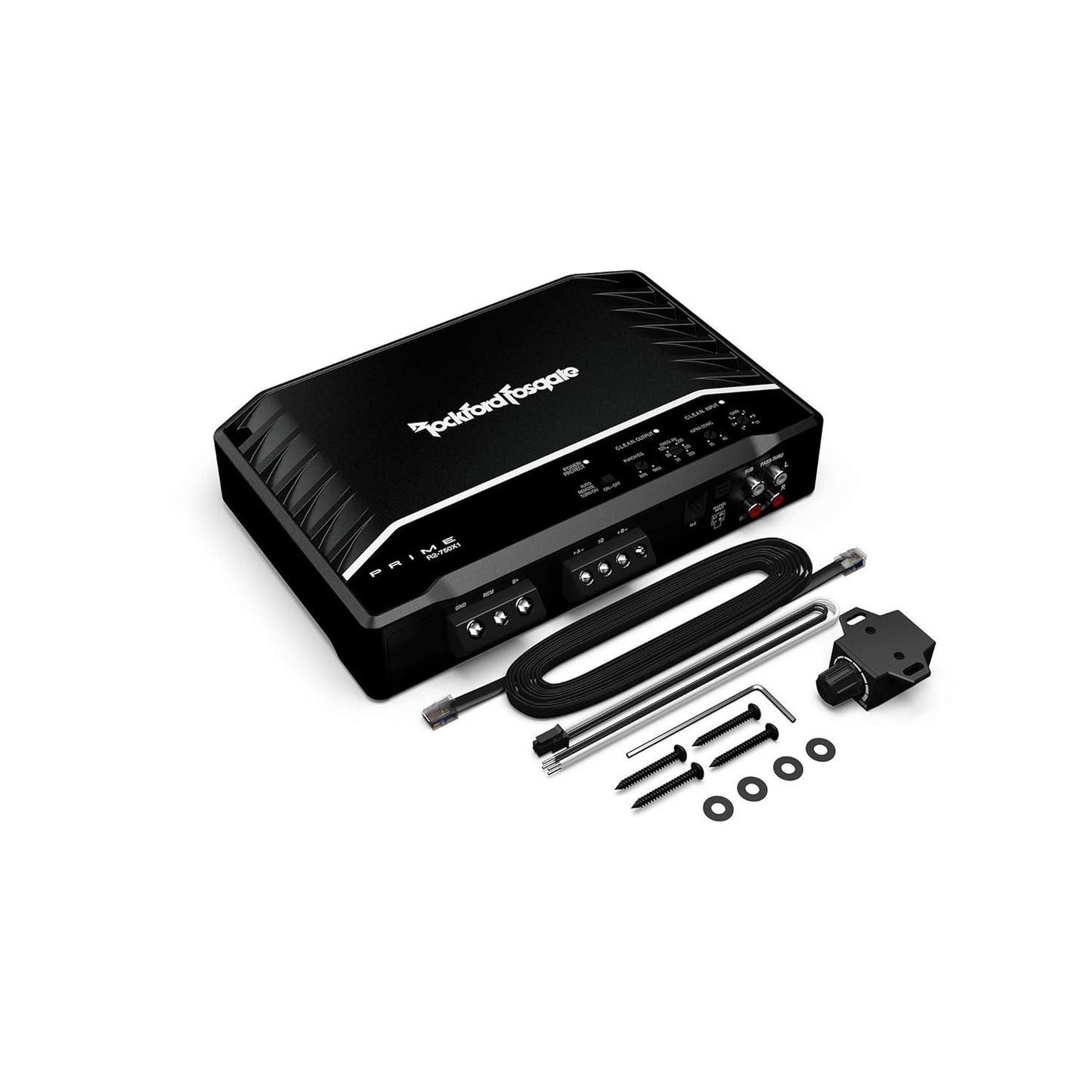 Rockford Fosgate R2 - 750X1 Prime Series Mono Subwoofer Amplifier - 750 Watts RMS x 1 at 1 ohm - electronicsexpo.com - Car Amplifiers + Equalizers