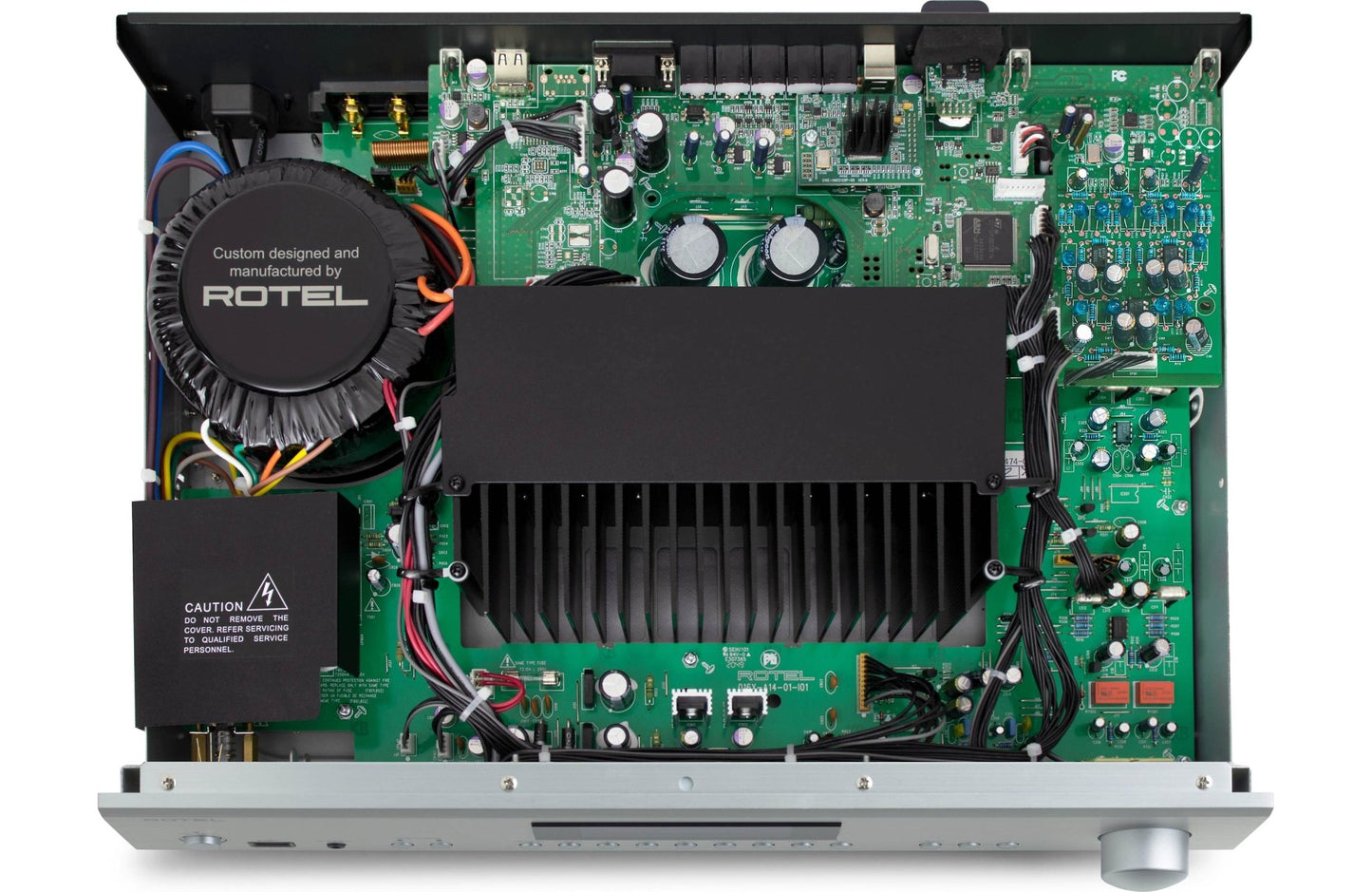 Rotel A12 MKII Stereo Integrated Amplifier with Built - In DAC and Bluetooth - electronicsexpo.com - Integrated Amplifiers