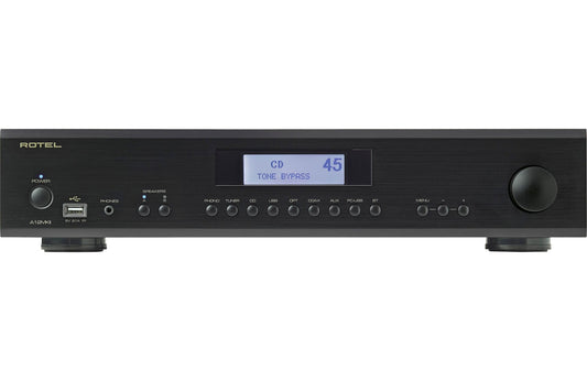 Rotel A12 MKII Stereo Integrated Amplifier with Built - In DAC and Bluetooth - electronicsexpo.com - Integrated Amplifiers