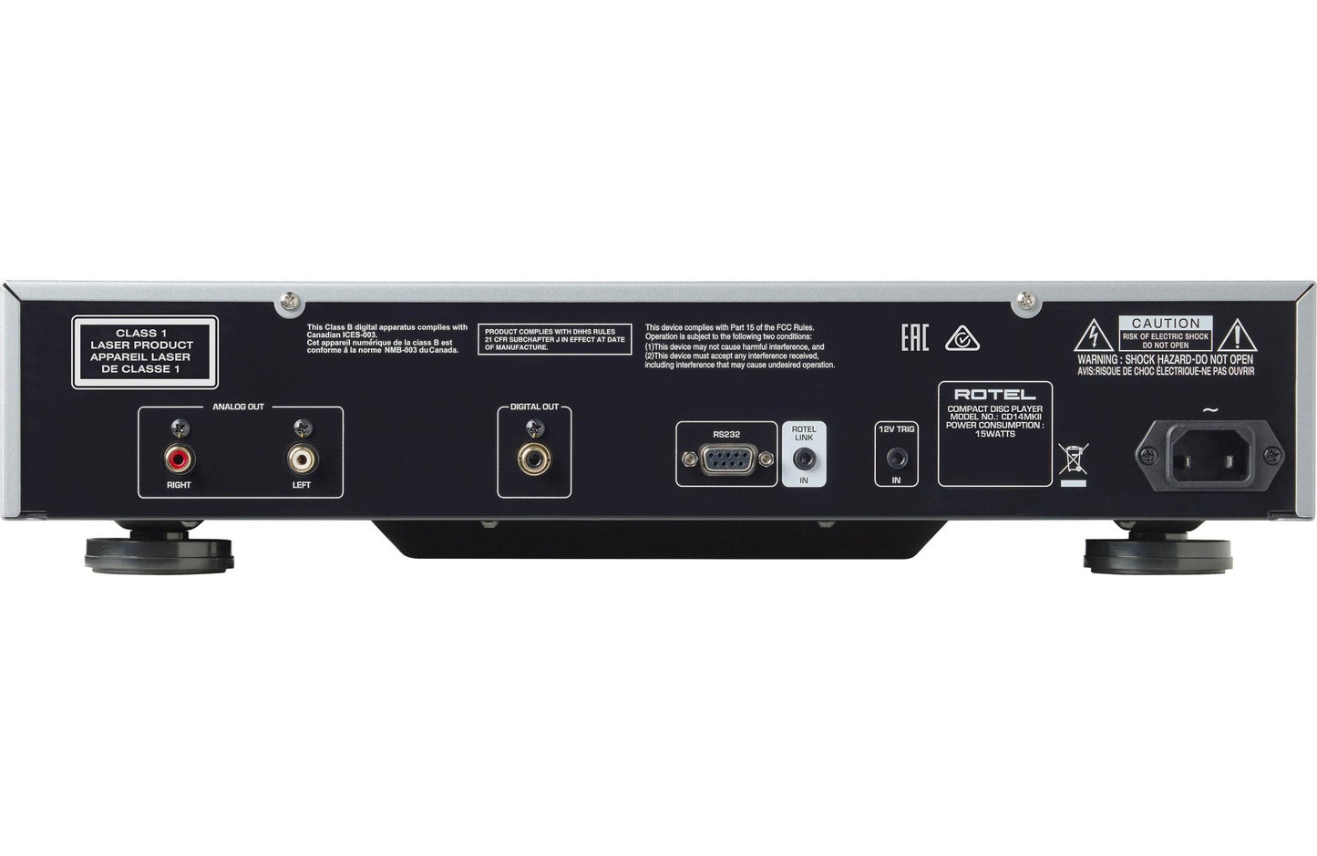 Rotel CD14 MKII CD Player - electronicsexpo.com - CD Players