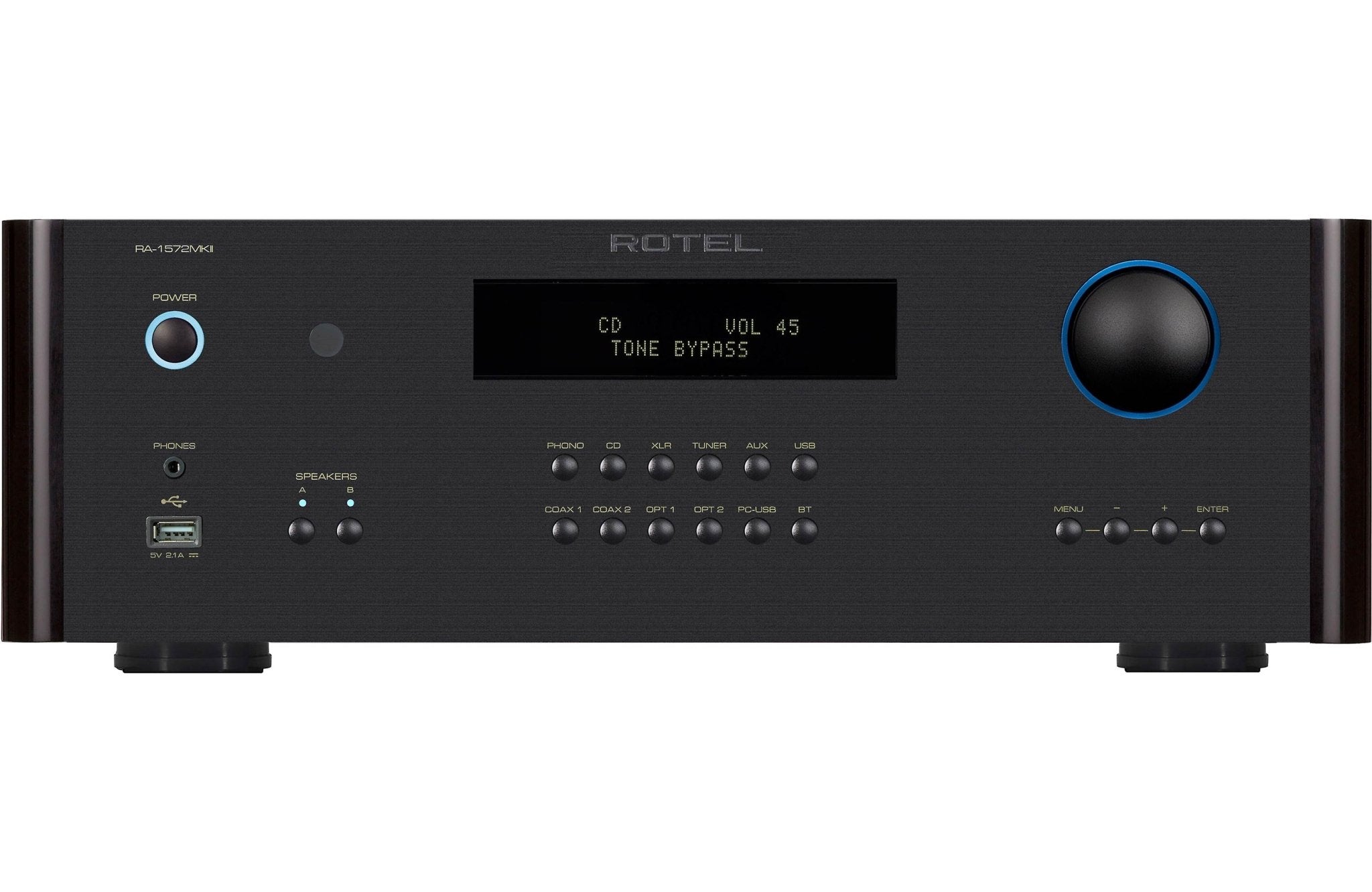 Rotel RA - 1572 MKII Integrated Amplifier with Built - in DAC and Bluetooth - electronicsexpo.com - Integrated Amplifiers