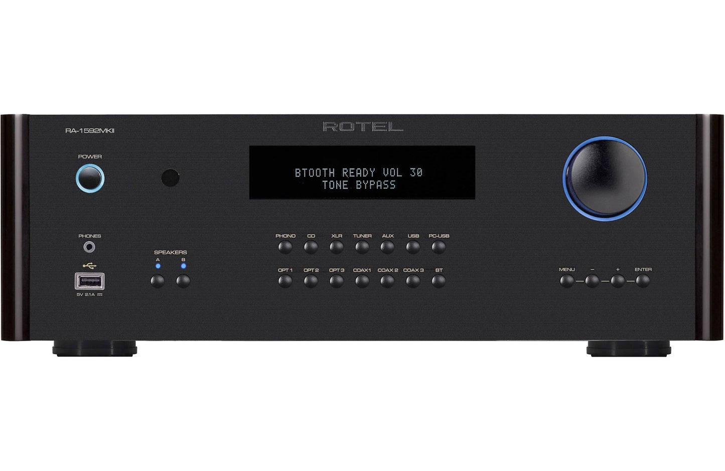 Rotel RA - 1592 MKII Integrated Amplifier with Built - in DAC and Bluetooth - electronicsexpo.com - Integrated Amplifiers