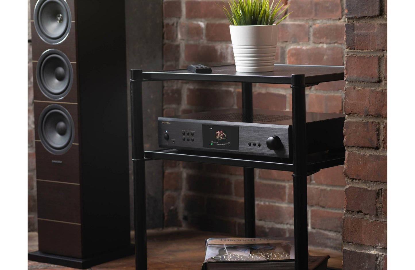 Rotel S14 Stereo Integrated Amplifier with Wi - Fi, Apple AirPlay 2, Bluetooth, and Chromecast Built - In - electronicsexpo.com - Integrated Amplifiers