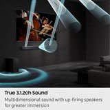 Samsung HW - Q600F Powered 3.1.2 - Channel Dolby Atmos Sound Bar System - electronicsexpo.com - Soundbars