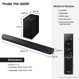Samsung HW - Q600F Powered 3.1.2 - Channel Dolby Atmos Sound Bar System - electronicsexpo.com - Soundbars