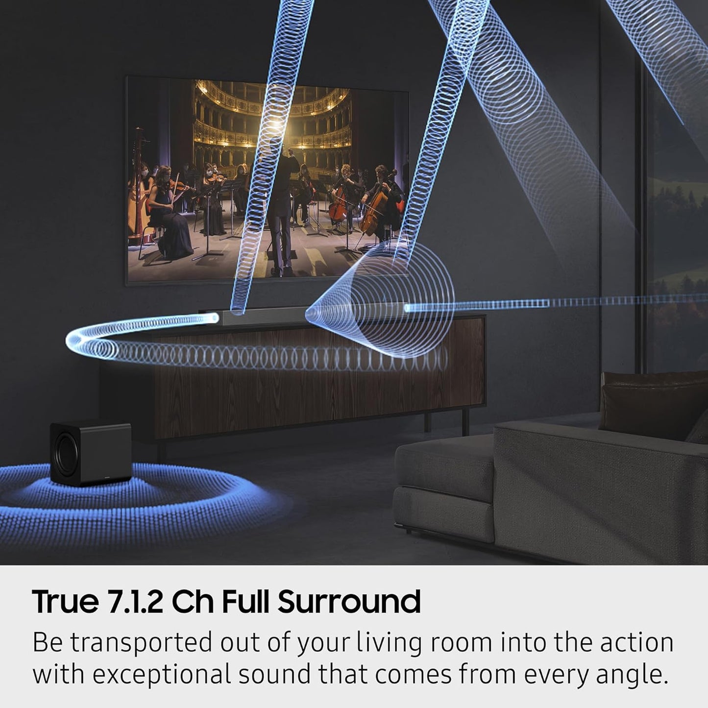 Samsung HW - Q900F Powered 7.1.2 - Channel Dolby Atmos Sound Bar System - electronicsexpo.com - Soundbars