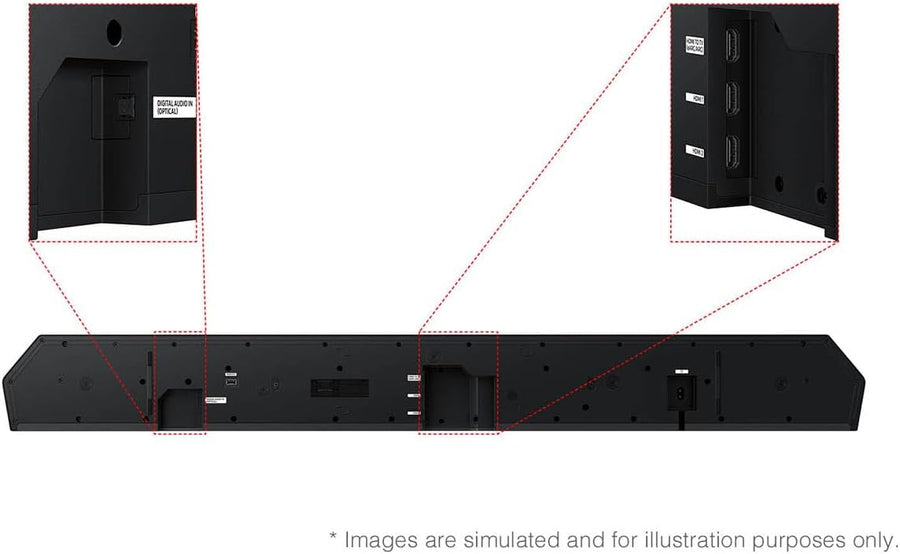 Samsung HW - Q900F Powered 7.1.2 - Channel Dolby Atmos Sound Bar System - electronicsexpo.com - Soundbars