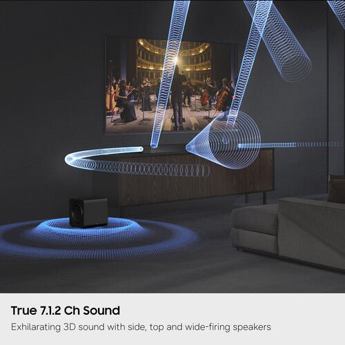 Samsung HW-Q900H Powered 7.1.2-Channel Dolby Atmos Sound Bar and Subwoofer System - electronicsexpo.com-Soundbars