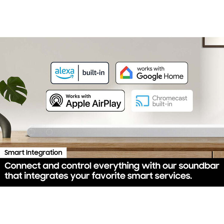 Samsung HW - S801D 3.1.2 - Channel Dolby Atmos Soundbar System (White) - electronicsexpo.com - Soundbars
