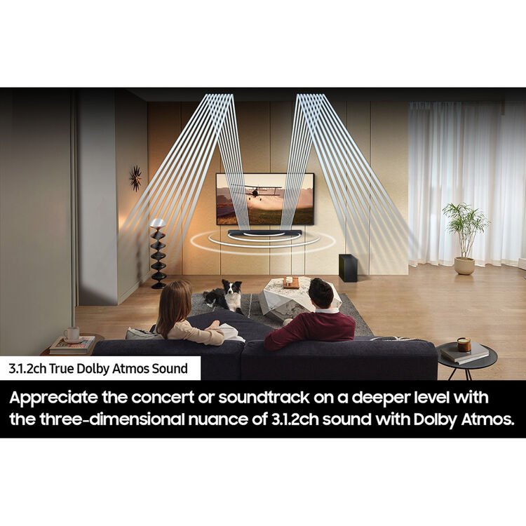 Samsung HW - S801D 3.1.2 - Channel Dolby Atmos Soundbar System (White) - electronicsexpo.com - Soundbars