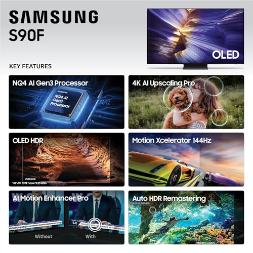 Samsung S90F 48" 4K HDR Smart OLED TV (2025) - electronicsexpo.com - Televisions