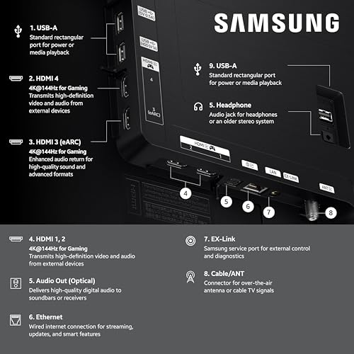 Samsung S90F 48" 4K HDR Smart OLED TV (2025) - electronicsexpo.com - Televisions