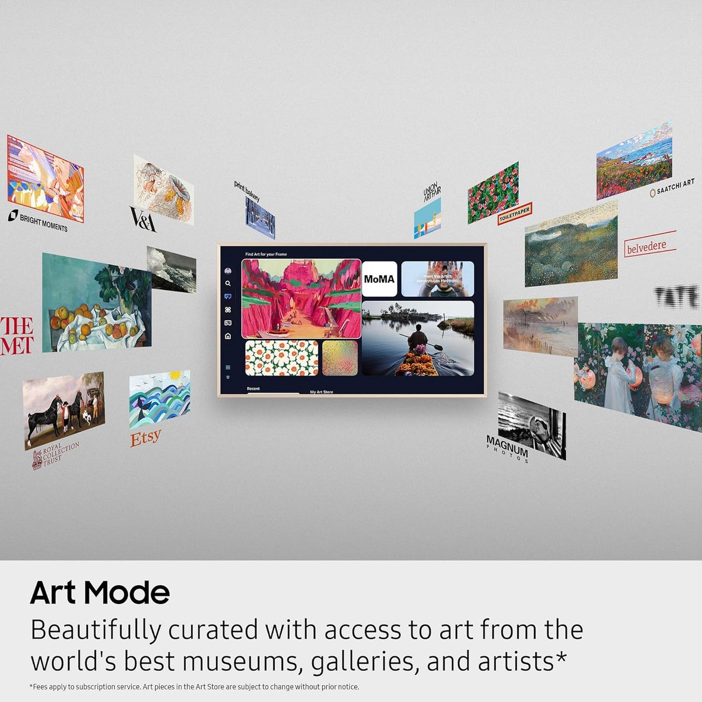 Samsung The Frame QN43LS03FA 43" 4K HDR Smart QLED TV (2025) - electronicsexpo.com - Televisions