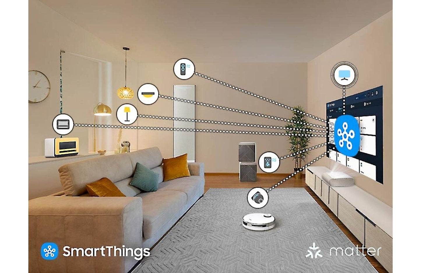 Samsung The Premiere LPU9D 4K Ultra Short Throw Laser Streaming Home Theater Projector - electronicsexpo.com - Projectors