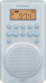 Sangean SG - 100 AM/FM/Weather Alert Waterproof Shower Radio - electronicsexpo.com - Radios