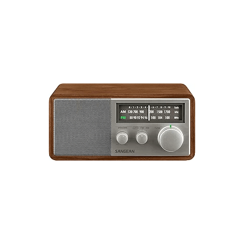 Sangean SG - 116 FM / AM Analog Wooden Cabinet Receiver - electronicsexpo.com - Radios