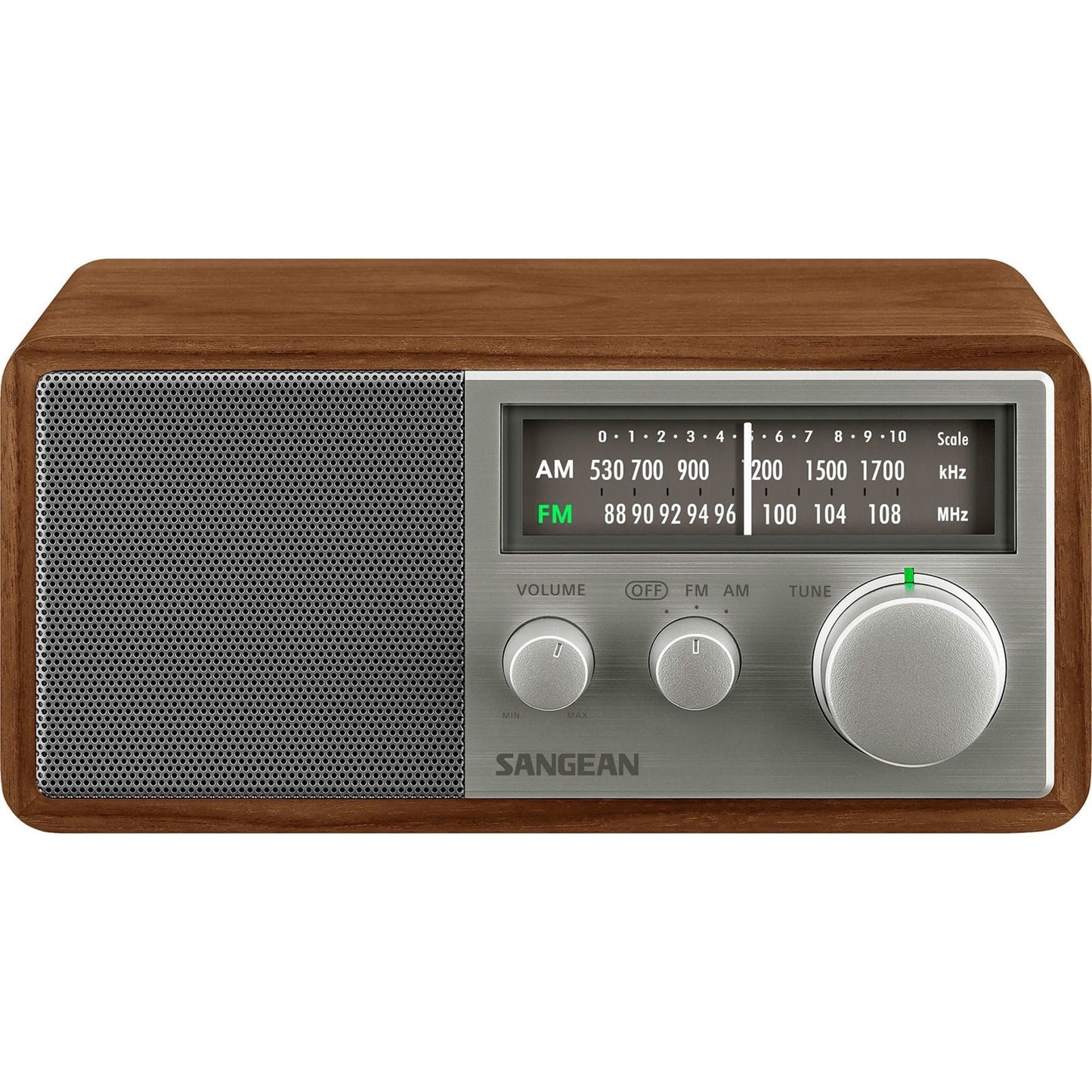 Sangean SG - 116 FM / AM Analog Wooden Cabinet Receiver - electronicsexpo.com - Radios