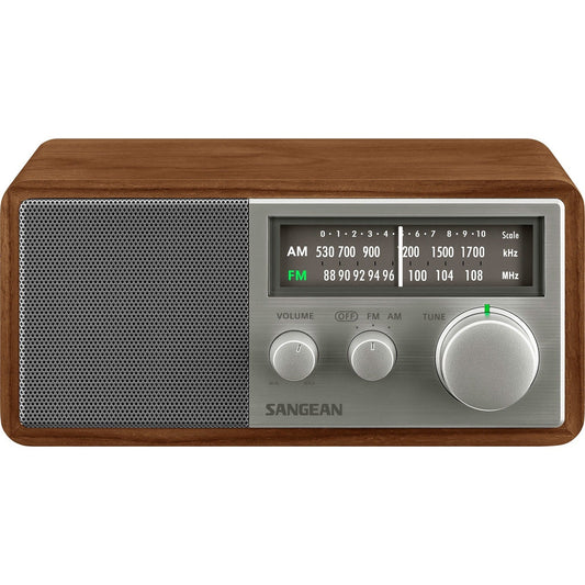 Sangean SG - 116 FM / AM Analog Wooden Cabinet Receiver - electronicsexpo.com - Radios