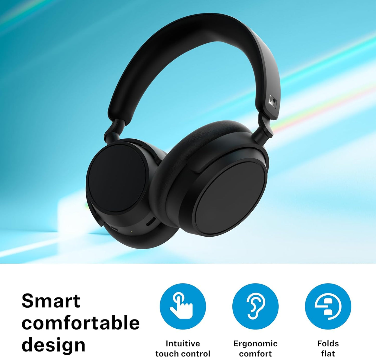 Sennheiser Accentum Plus Wireless Active Noise Cancelling Headphones - electronicsexpo.com - Headphones