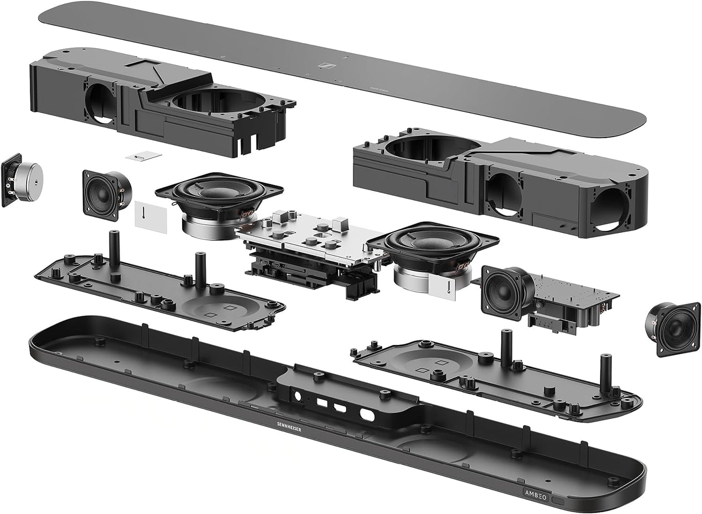 Sennheiser AMBEO 250W 7.1.4 - Channel Dolby Atmos Soundbar Mini - electronicsexpo.com - Soundbars