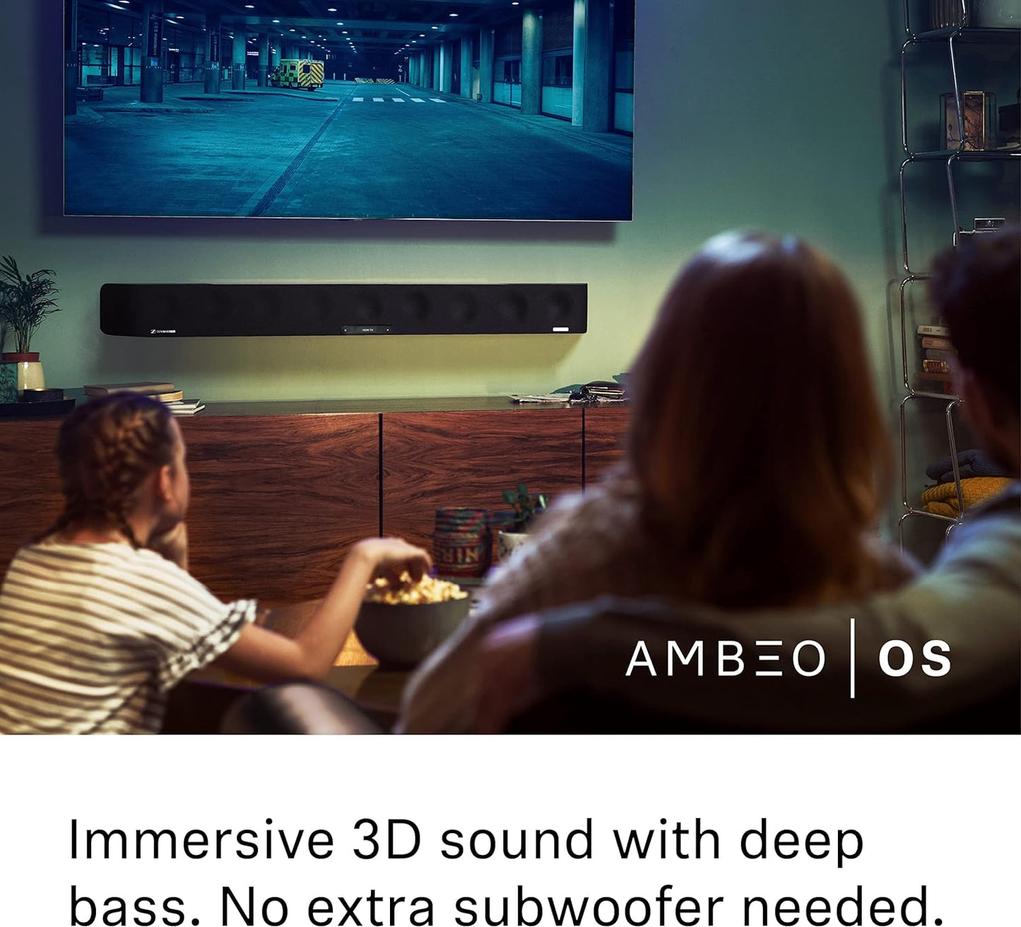 Sennheiser AMBEO Soundbar Max 5.1.4 - Channel Powered Sound Bar with Dolby Atmos and DTS:X - electronicsexpo.com - Soundbars