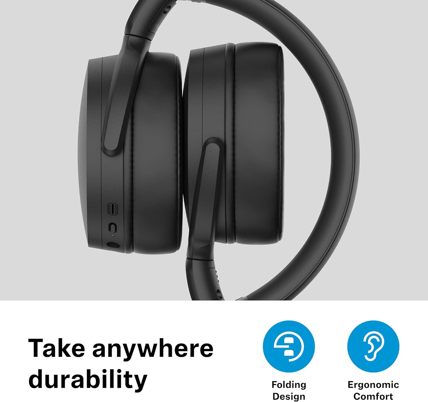 SENNHEISER HD 450BT ブラック Sennheiser HD 450BT Bluetooth Wireless Headphones - Black