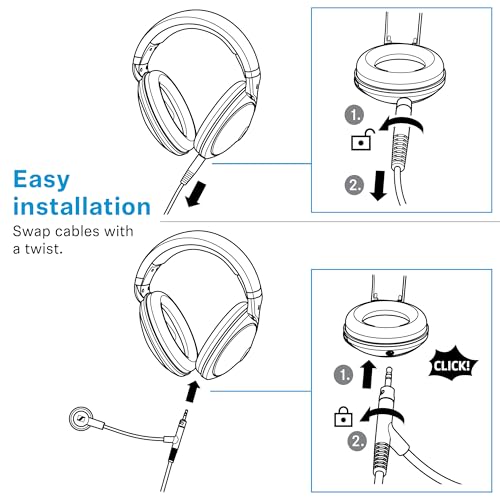 Sennheiser HD 500 BAM, Plug - in Boom Arm Microphone for Gaming and Calls - electronicsexpo.com - Microphones