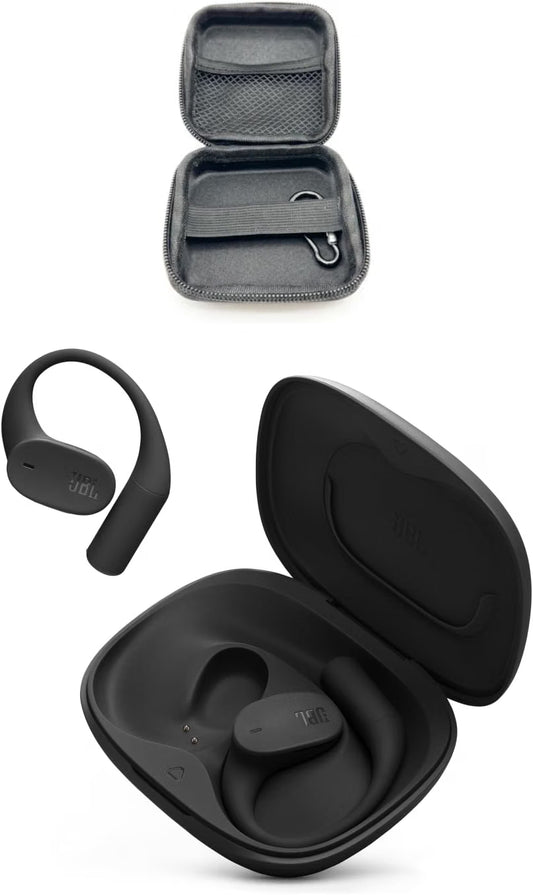JBL Sense Lite Open-Ear True Wireless Headphones with Case (Bundle)