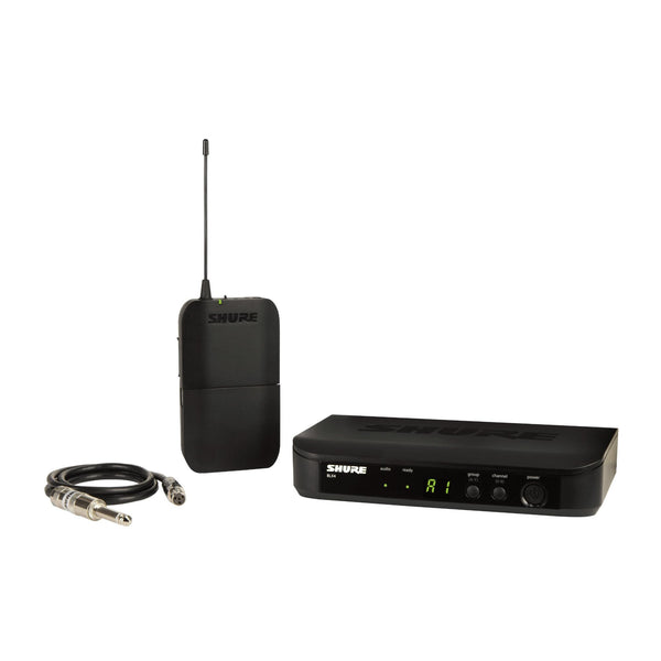 Shure BLX14 Wireless Guitar System - H9 Band - electronicsexpo.com - Microphones