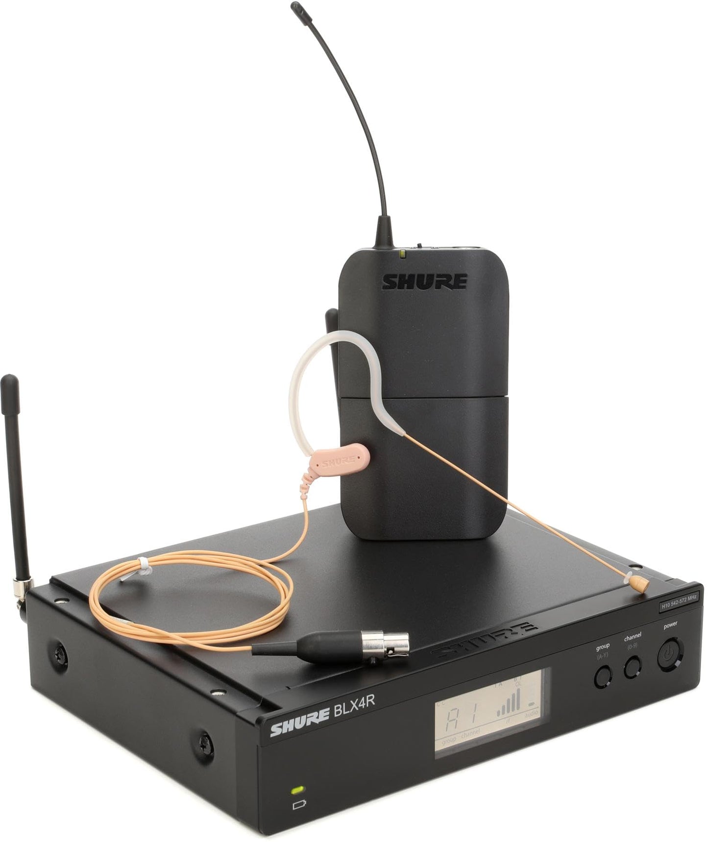 Shure BLX14R/MX53 UHF Wireless Microphone System H10 Band - electronicsexpo.com - Microphones