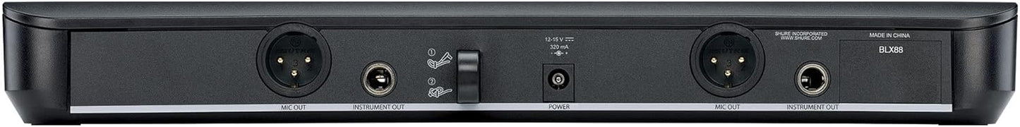 Shure BLX288/PG58 - H10 UHF Wireless Microphone System - electronicsexpo.com - Microphones