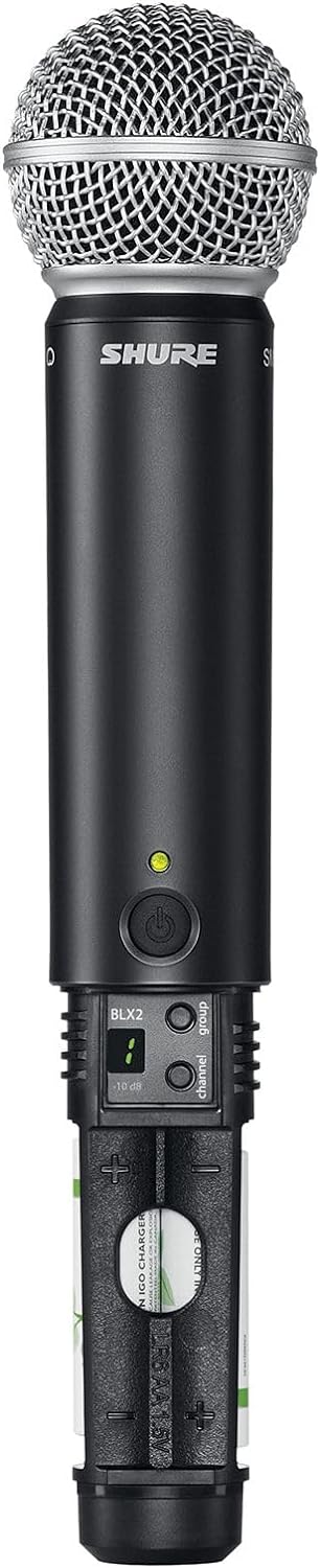 Shure BLX288/SM58 - H10 Dual - Channel Wireless Handheld Microphone System with SM58 Capsules - electronicsexpo.com - Microphones