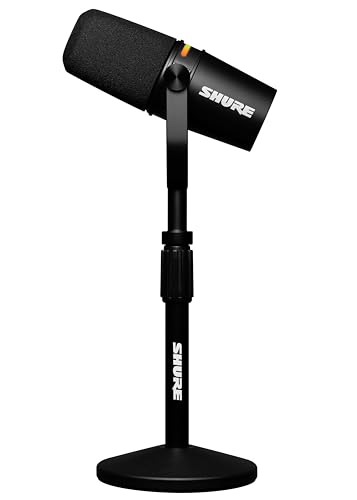 Shure MV7+ Podcast Dynamic Microphone with Stand - electronicsexpo.com - Microphones