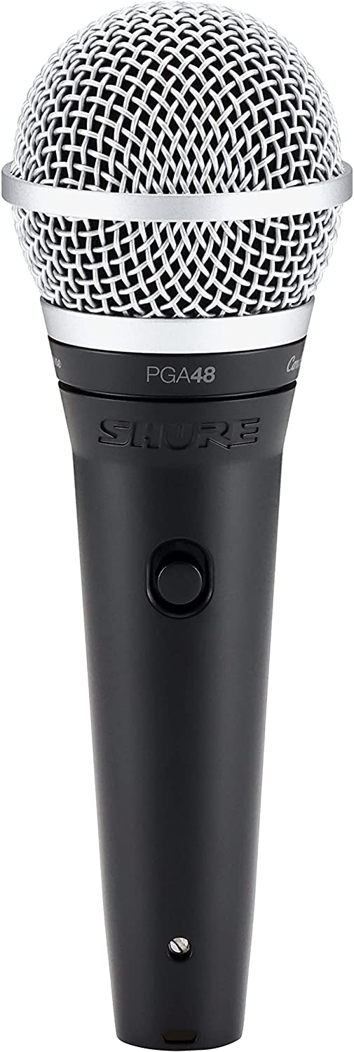 Shure PGA48 - XLR Cardioid Dynamic Vocal Microphone - electronicsexpo.com - Microphones