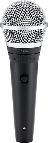 Shure PGA48 - XLR Cardioid Dynamic Vocal Microphone - electronicsexpo.com - Microphones
