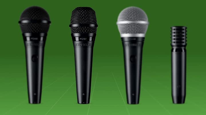 Shure PGA48 - XLR Cardioid Dynamic Vocal Microphone - electronicsexpo.com - Microphones