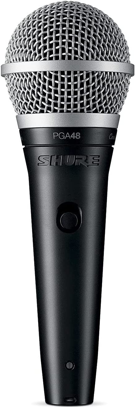 Shure PGA48 - XLR Cardioid Dynamic Vocal Microphone - electronicsexpo.com - Microphones