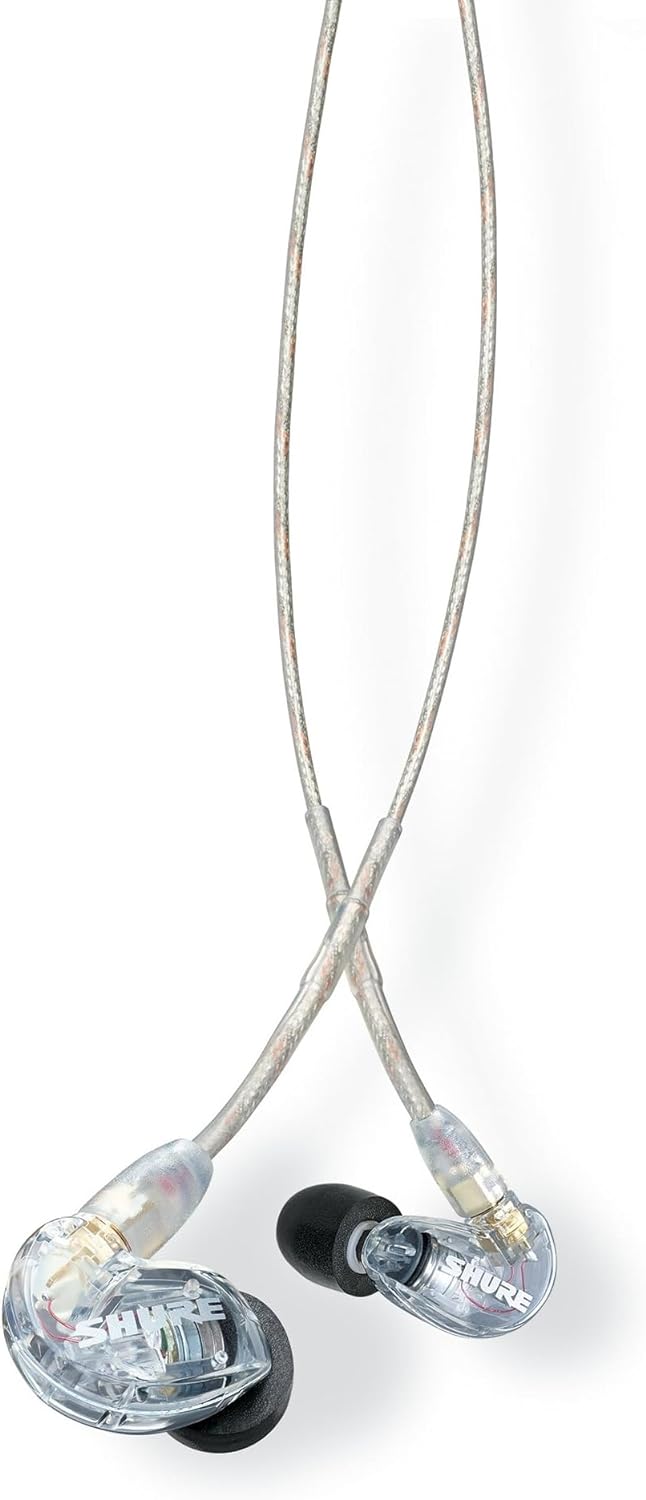 Shure SE215 - CL Professional Sound Isolating In - Ear Headphones (Clear) - electronicsexpo.com - Headphones