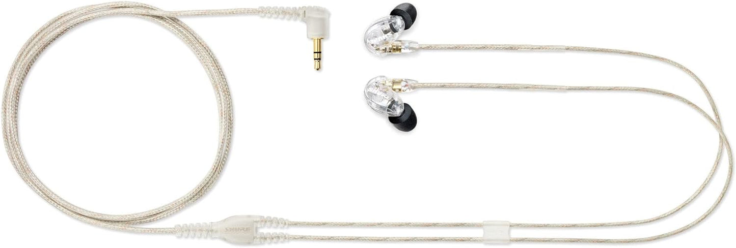 Shure SE215 - CL Professional Sound Isolating In - Ear Headphones (Clear) - electronicsexpo.com - Headphones