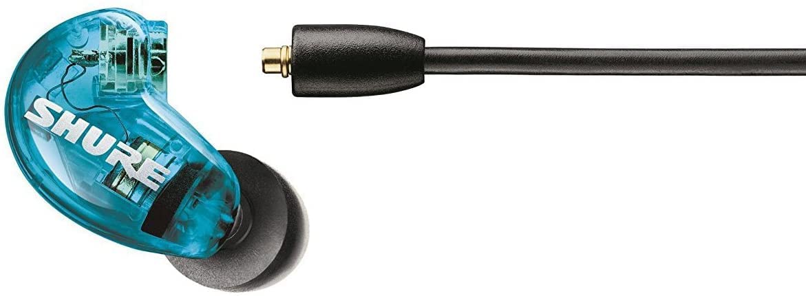 Shure SE215SPE Professional Sound Isolating In - Ear Headphones (Blue) - electronicsexpo.com - Headphones