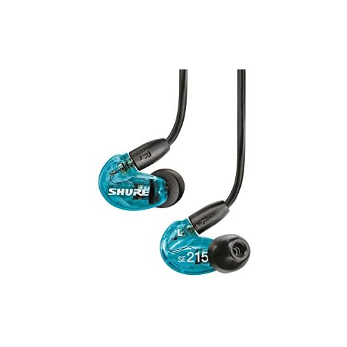 Shure SE215SPE Professional Sound Isolating In - Ear Headphones (Blue) - electronicsexpo.com - Headphones