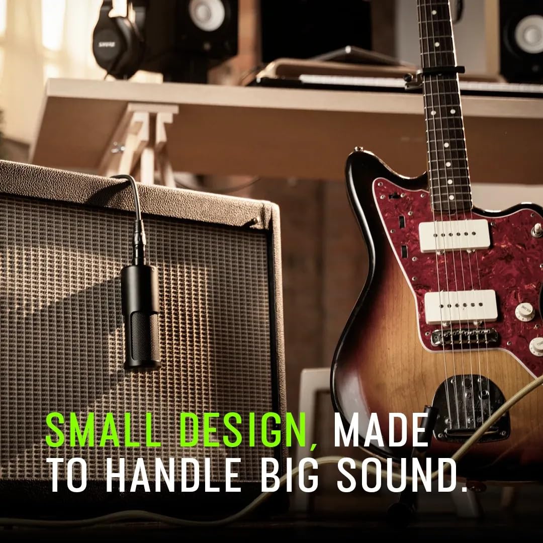 Shure SM4 Studio Recording Microphone, XLR Home Studio Condenser Mic Optimized for Soft Vocals - electronicsexpo.com - Microphones